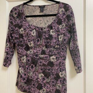 Ann Taylor Size M Multi color top